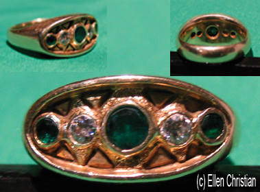 Emerald-Diamond Ring